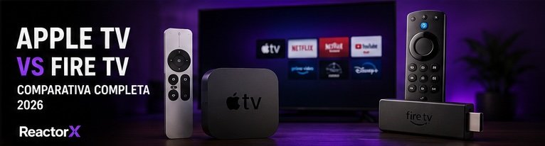 Apple TV vs Fire TV: cuál ofrece mejor experiencia multimedia